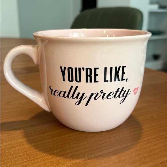 Other - Mean Girls Double-sided Soup Coffee Cup Mug, Pink. You’re Like Really Pretty.